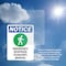 Signmission Emergency Response Sign With Symbol, 3.5 in W x Rectangle, Vinyl Decal OS-2PACK-NS-D-35-V-11895 - alternate 5
